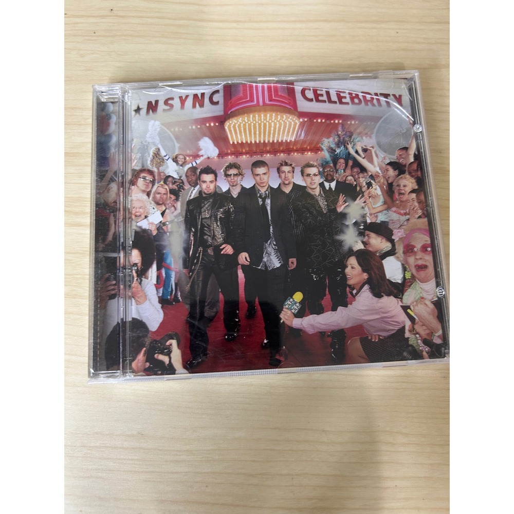 NSYNC‎ Celebrity CD 2001 Jive Records Pop Gone Girlfriend 01241-41758-2